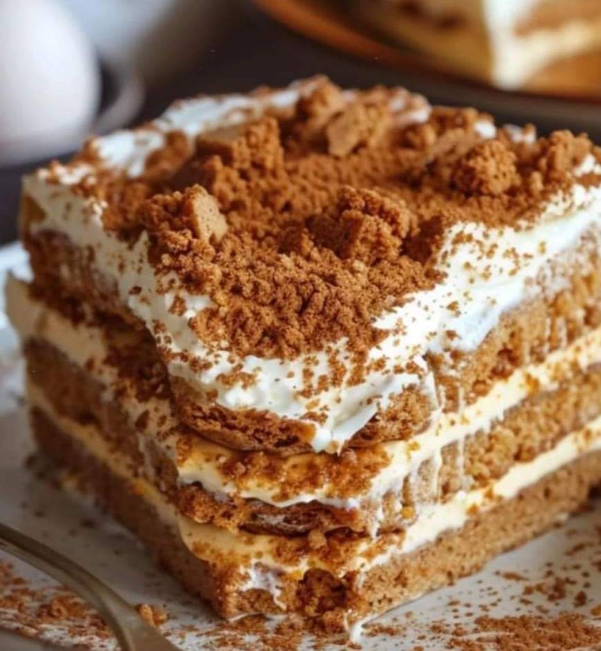 Gâteau Magique aux Spéculoos