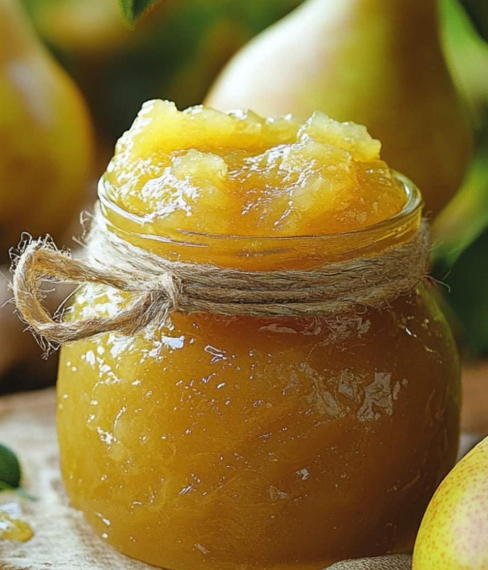 Recette de Confiture de Poire Maison