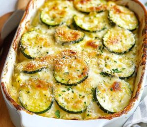 gratin de courgettes