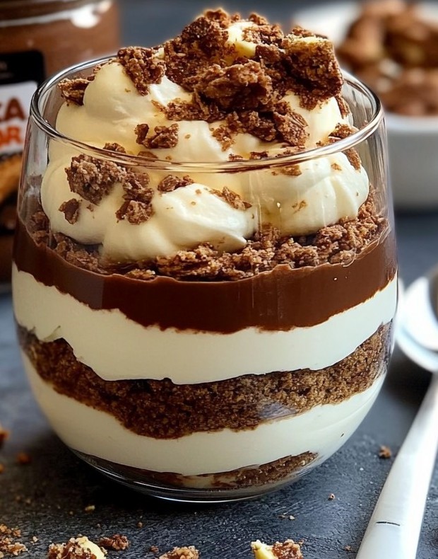 Recette de Tiramisu à la Pâte à Tartiner Facile