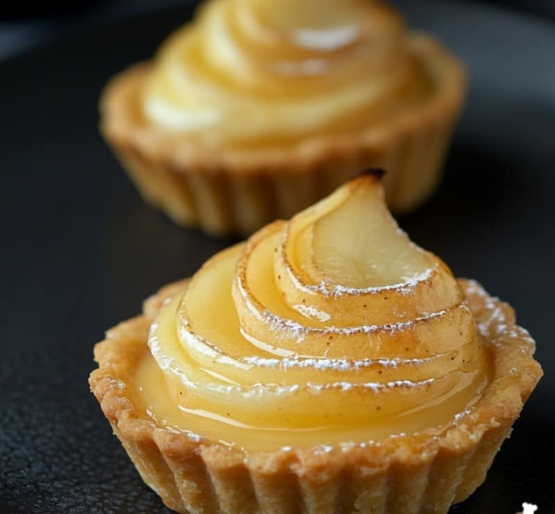 Tartelettes aux Poires Caramélisées