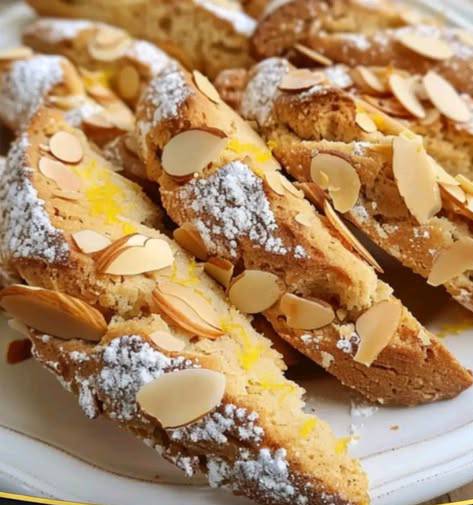 Biscuits Biscotti à l’Orange et aux Amandes