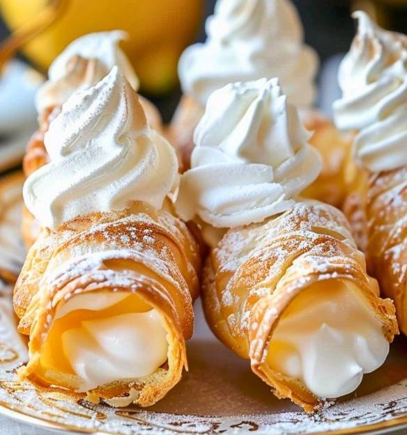 Recette de irrésistible de cannolis simple