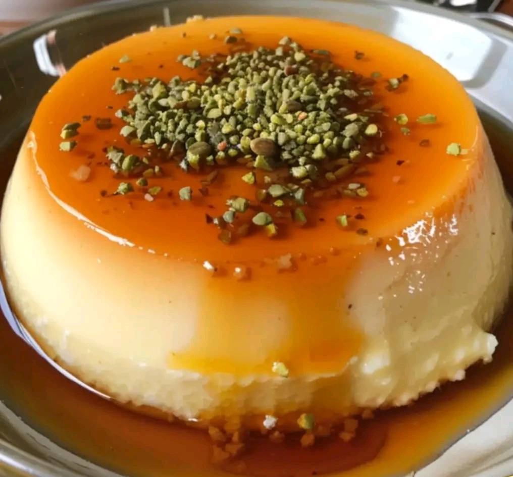 Flan Libanais à la Fleur d’Oranger Simple