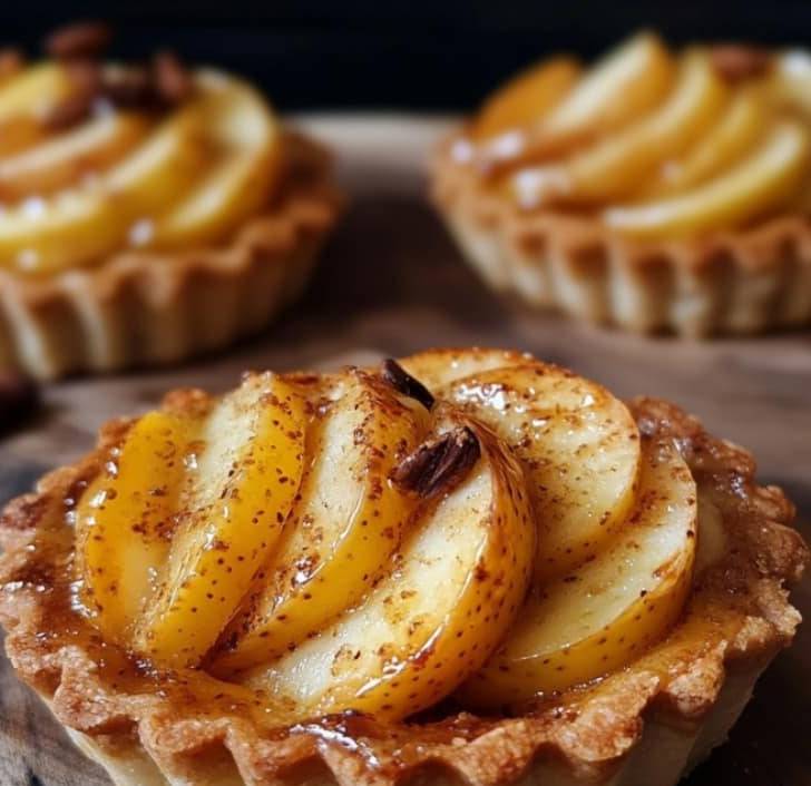 Tartelettes aux Pommes Caramélisées : Une Recette Chic et Réconfortante