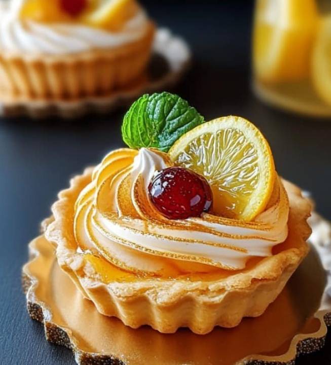 Recette Tartelettes au Citron Meringuées