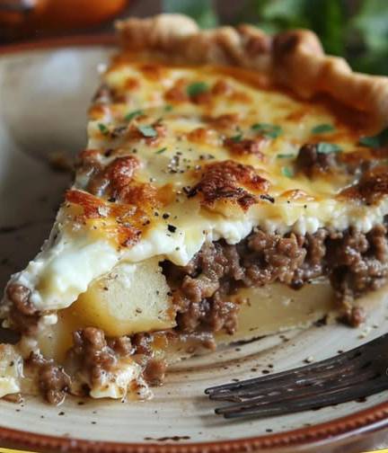 Recette de Quiche Viande Hachée et Pomme de Terre