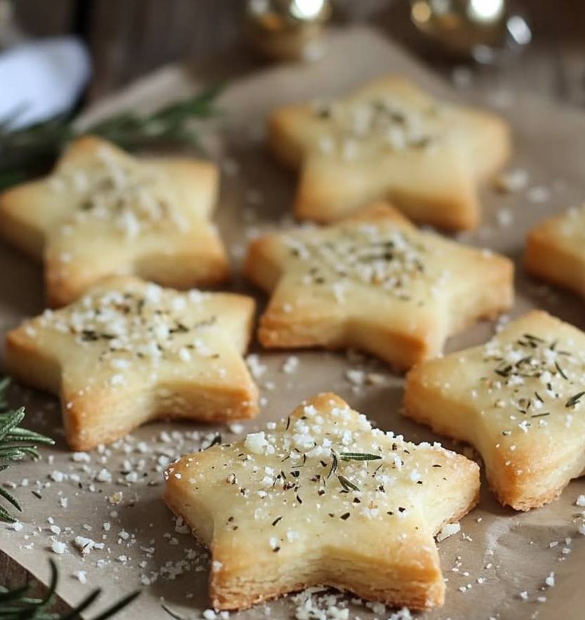 Recette des Sablés Salés aux Herbes et Parmesan