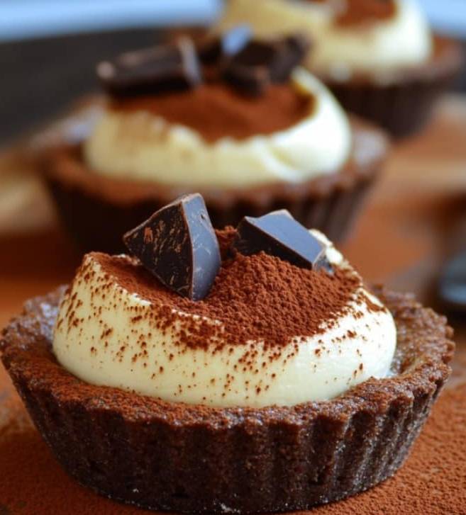 Recette Tartelettes Chocolat Tiramisu facile