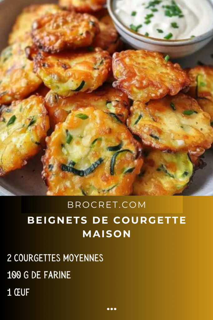 Beignets de Courgette