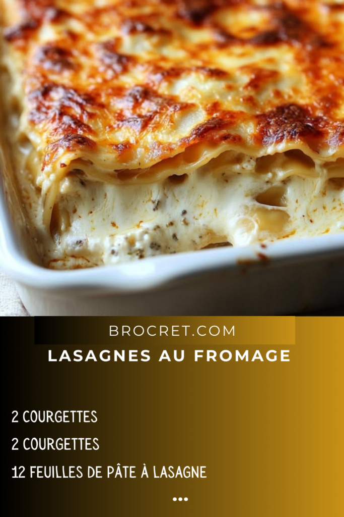 Plat de lasagnes au fromage, gratiné et doré, accompagné d’une salade verte.