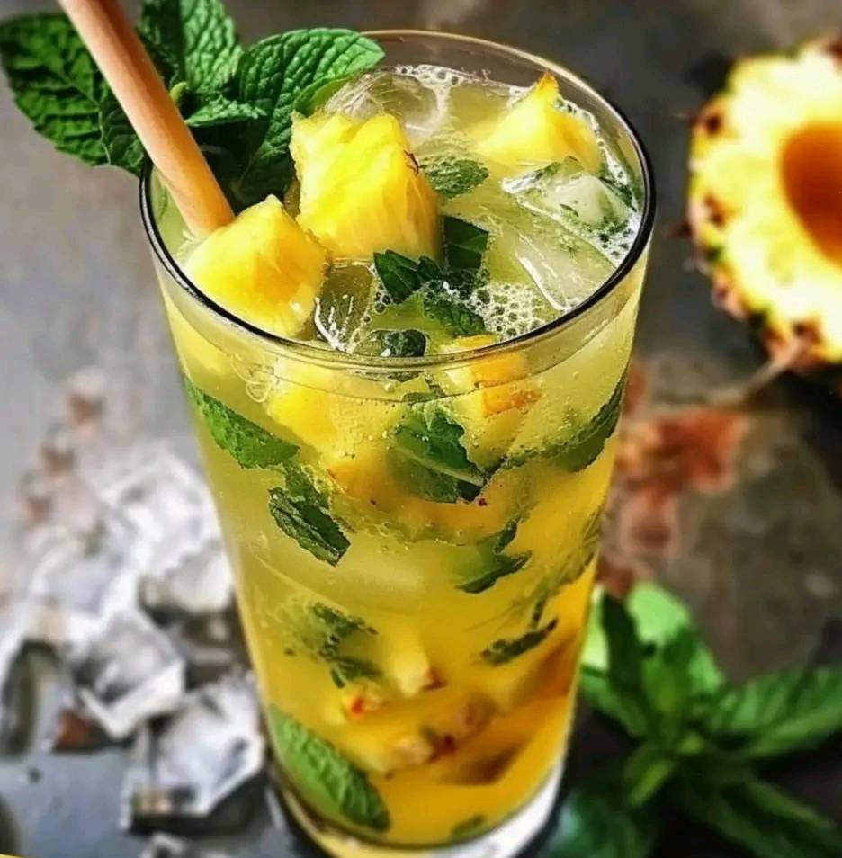 Recette De Mojito Tropical à l'Ananas Simple