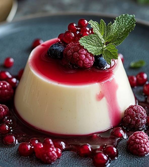 Panna Cotta Légère au Yaourt Simple