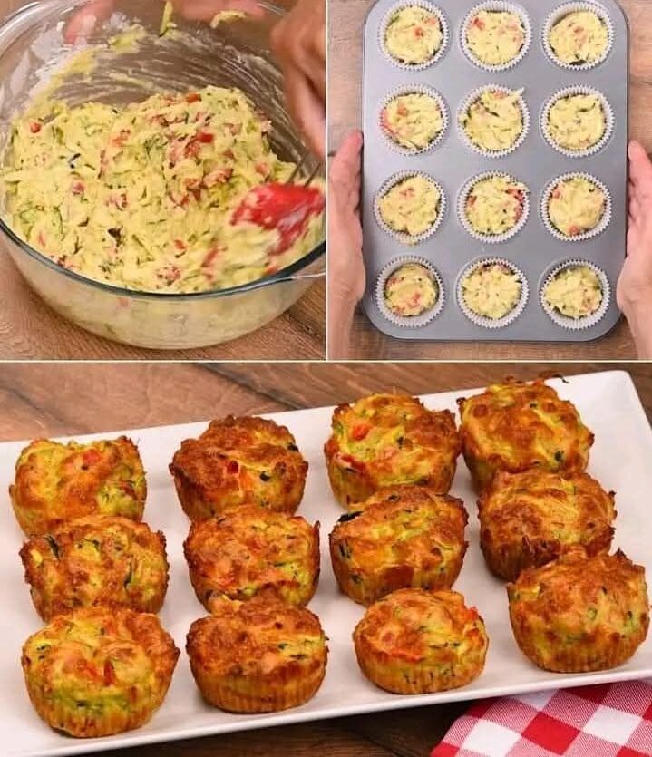 Muffins aux Courgettes