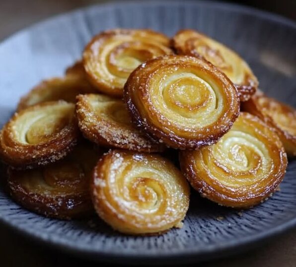 Recette des Palmiers Feuilletés Sucrés et Croustillants