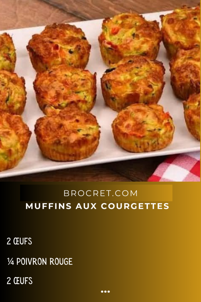 Muffins aux Courgettes