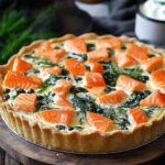 Tarte au Saumon Épinards et Crème Fraîche Simple