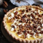 Tarte au Chèvre Miel et Noix Simple