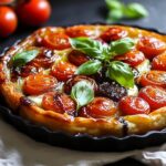 Tarte Tatin aux Tomates Cerises et Mozzarella