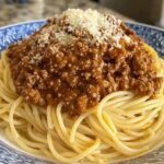 Recette classique de spaghetti bolognese Simple