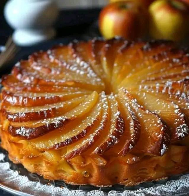 Fondant aux Pommes et Mascarpone simple