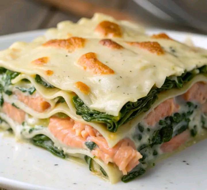 Recette de Lasagnes Saumon Épinards simple