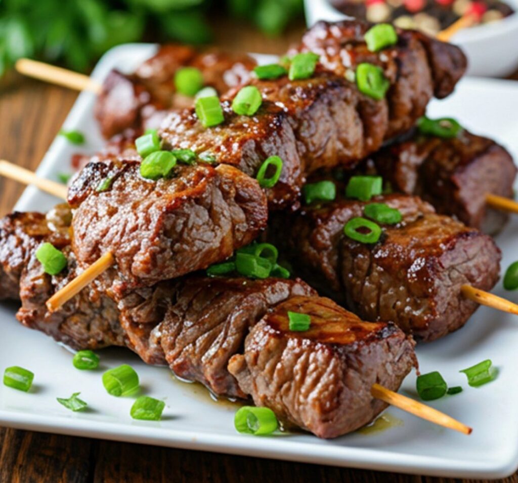Brochettes De Viande Au Beurre Et Herbes Brocret brochettes-de-viande-au-beurre-et-herbes-brocret