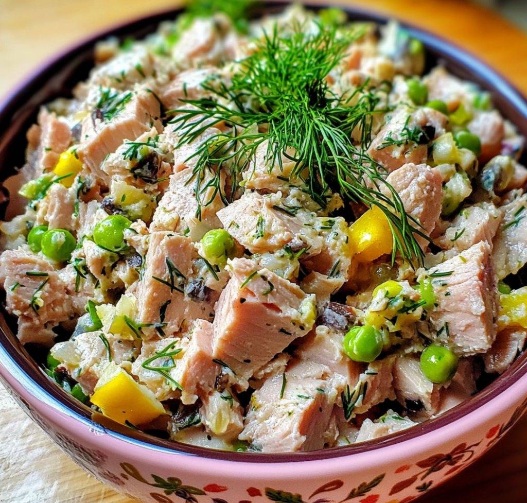 Salade de Thon Crémeuse et Croquante