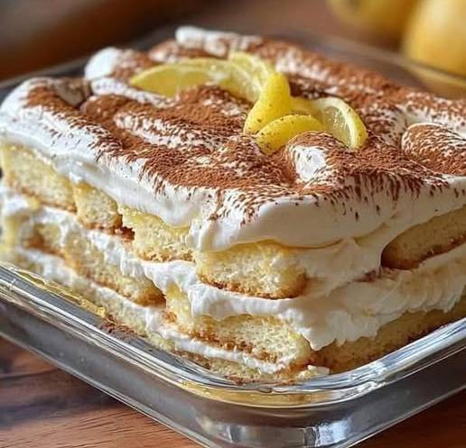 Recette de Tiramisu au Citron Simple