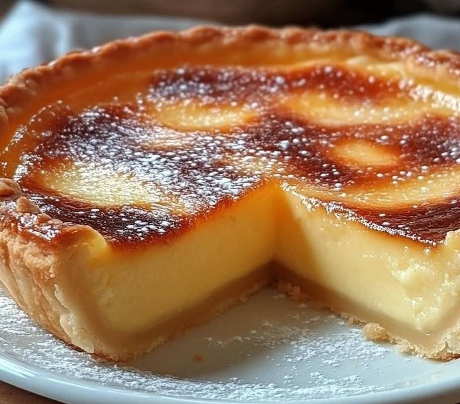 Recette de la Tarte au Flan de Grand-Mère simple