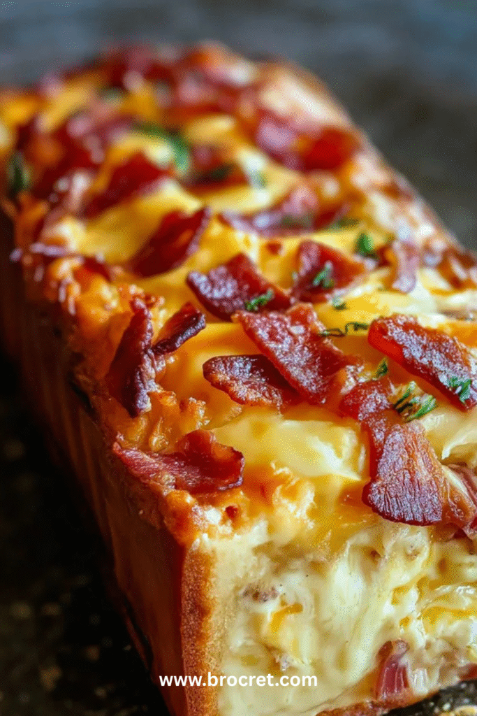 Cake camembert lardons moelleux et savoureux